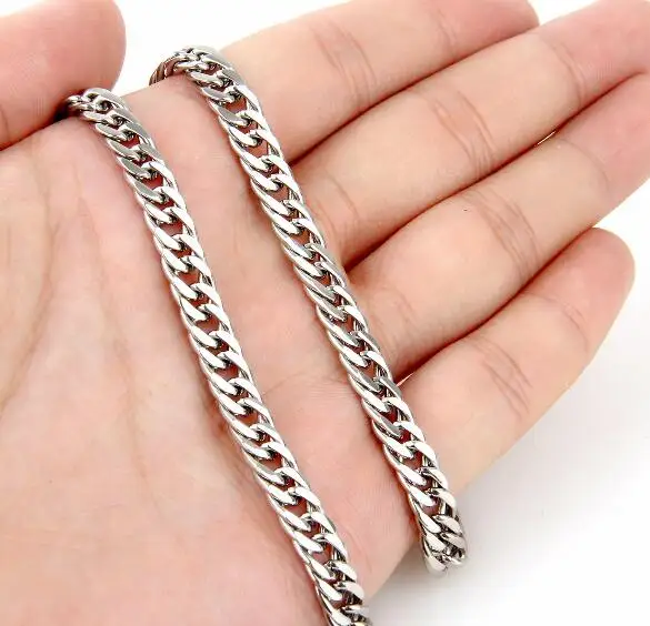 Buah Stainless Steel 4 Mm Curb Chain 