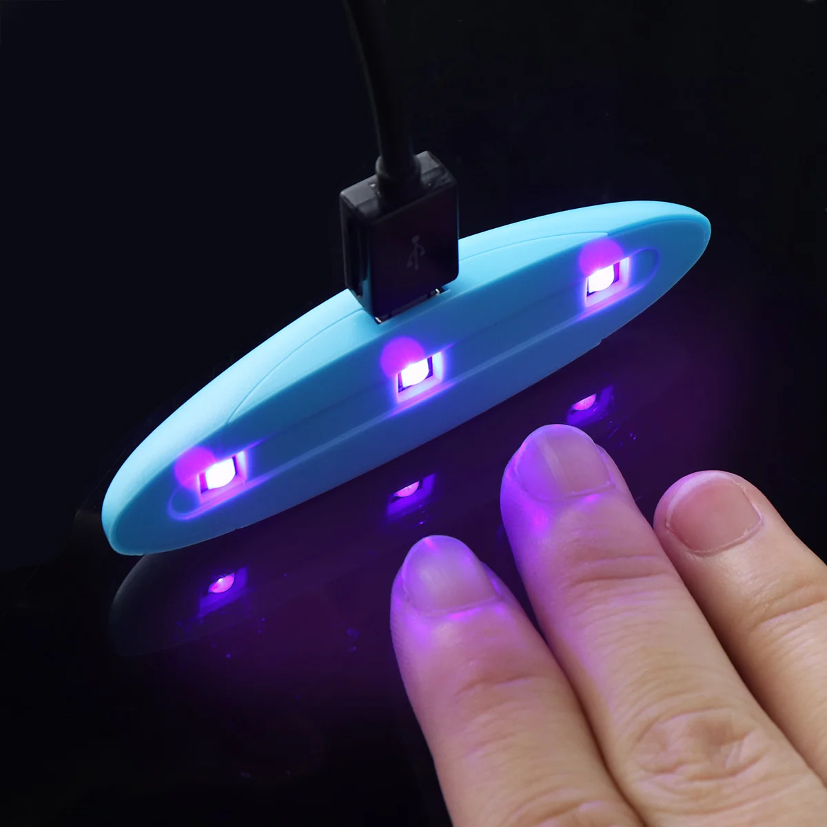 Monja 3 Вт Портативный дизайн ногтей USB мини-гель-сушилка светильник светодиодный гель для ногтей полимеризация лампа PC& ABS УФ-лампа машина Маникюрный Инструмент