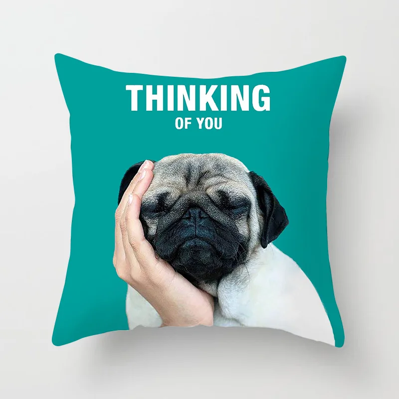 Popular High Quality Cushion Cover Home Decoration Pillow Case 1PC 45*45CM Office For Sofa Cartoon Hot Sale Car - Цвет: 42