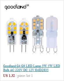 Goodland E27 светодиодный светильник 220V светодиодный лампы SMD 5730 E14 Светодиодный светильник 24 36 48 56 69 72 светодиодный s тип «Кукуруза» Люстра для дома светильник Инж