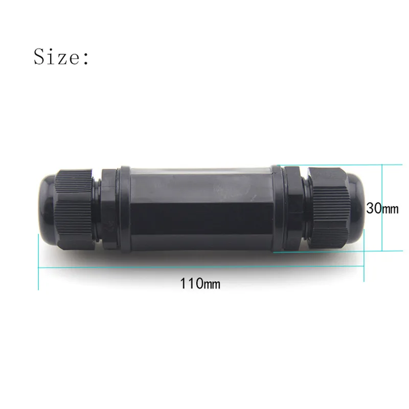 IP68 Protection M20 Ethernet LAN RJ45 AP Waterproof Connector for Double Cable (5)