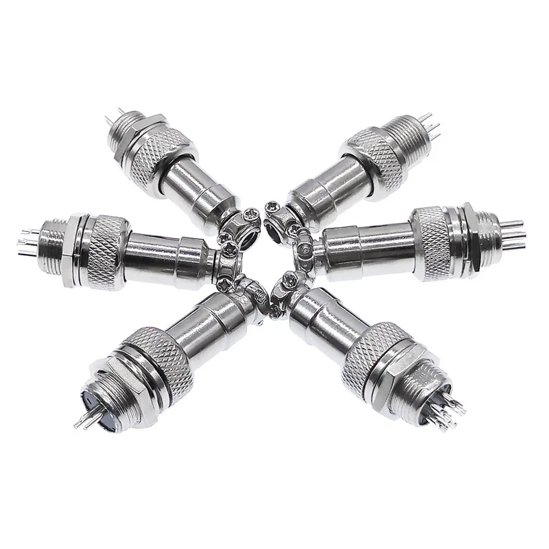 GX12 12 мм разъем 2pin 3Pin 4Pin 5Pin 6Pin 7Pin 5A 125v|connector socket|socket connectorplug socket connector |