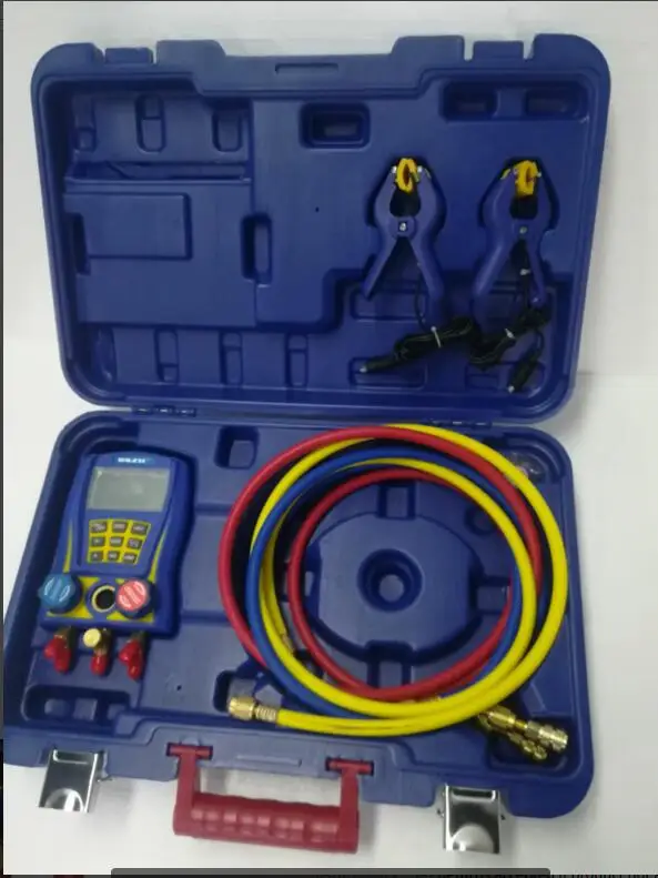 

WK-6889 Digital Refrigeration Vacuum Test Digital Refrigeration Manifolds Gauge vacuum Pressure Manomete Compressor Tool Gauge