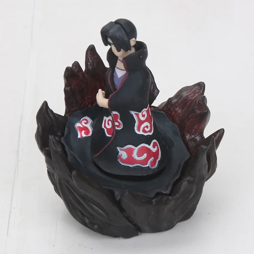 Экшн фигурки из Наруто 6 шт./компл. Sasuke Orochimaru Kakashi Itachi Neji Jiraiya ПВХ игрушечные модели