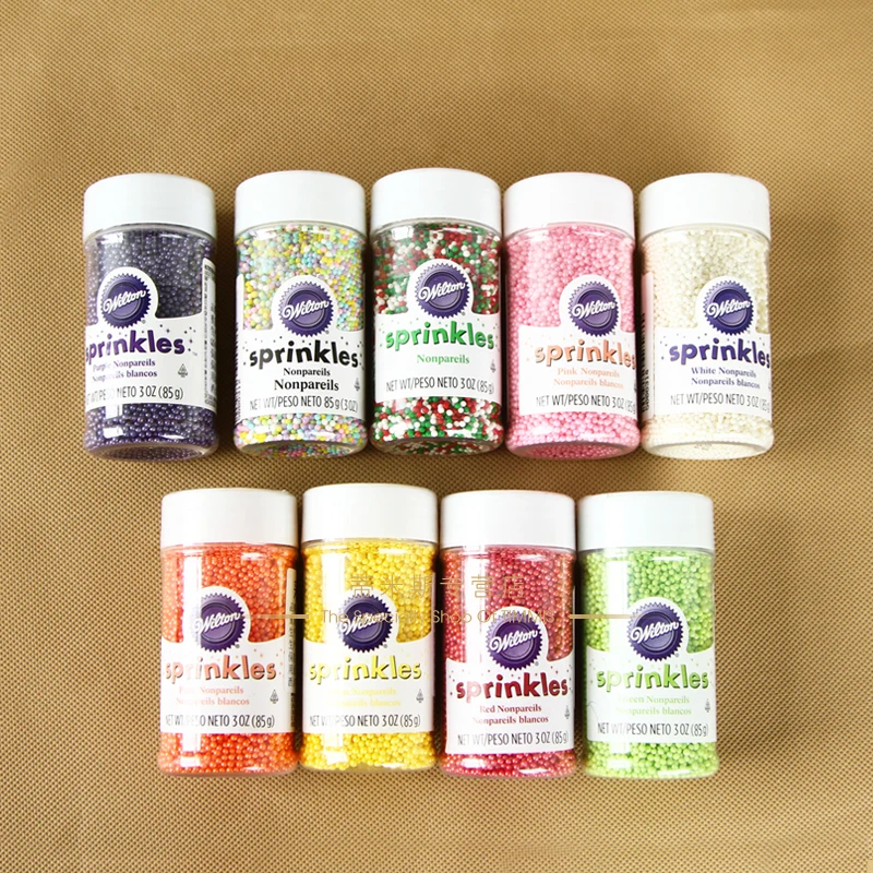 Бесплатная доставка сахарные бусины 9 цветов цветные декоративные Яркие