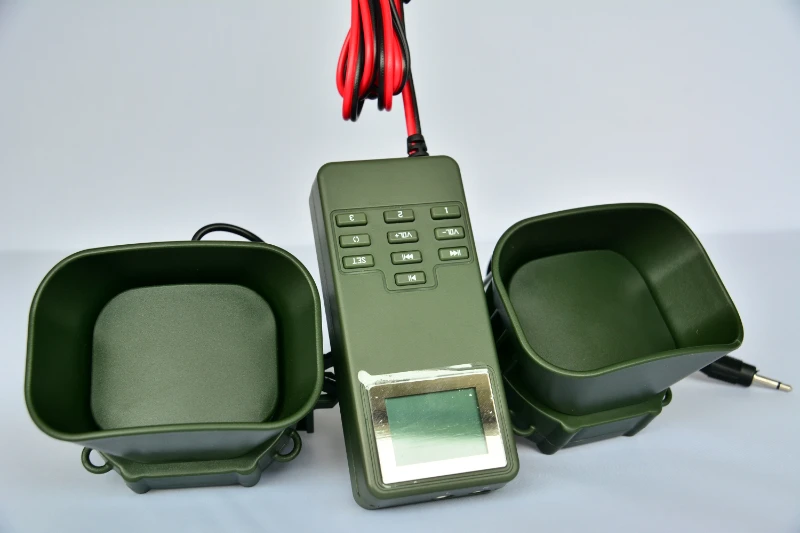 PDDHKK 2*50 Вт 150 дБ громкие колонки с таймером включения или выключения электрический пульт дистанционного управления птица звонящий MP3 200 птица Голосовая охотничья приманка