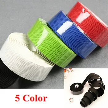 

1Pair New Hot Cycling Handlebar With Corrugated Slip / Bicycle Handlebar Tape Wear And Shock Absorption+2 Plugs Free Shipping