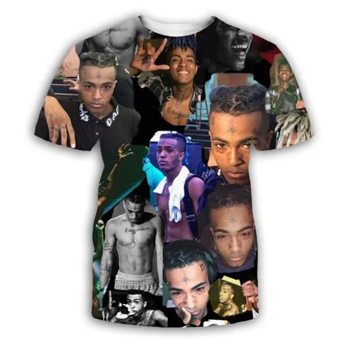 XXXTentacion хип хоп рэппер принт 3d толстовки кофты пуловер на молнии Jahseh Dwayne Ricardo Onfroy сращивания коллекция