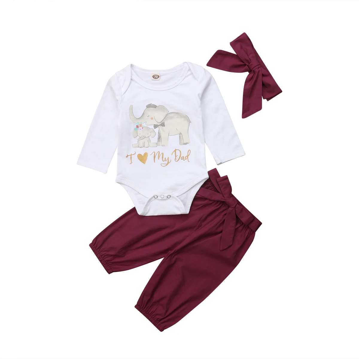 2pcs Spring Newborn Baby Clothing Set Long Sleeve Sweatshirt Pants Outfits F07#
