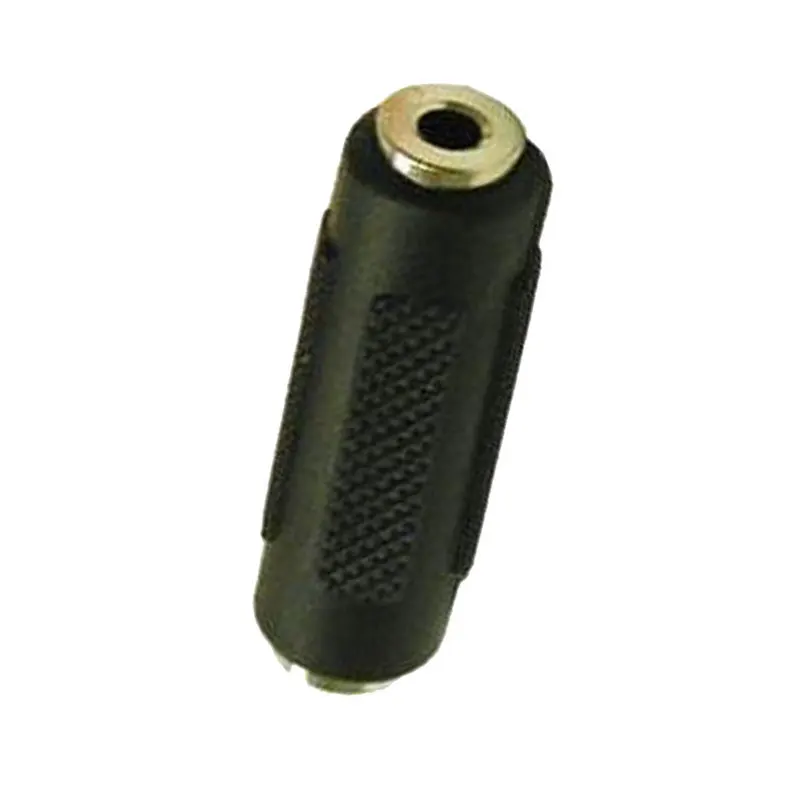

Gold Plated 3.5 mm Stereo Coupler Female to Female Headphone Jack Adapter LSMK99