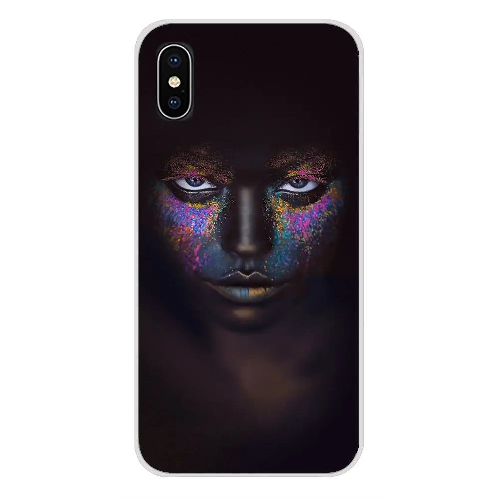 Neon Girl 3d аксессуары чехлы для телефонов Чехлы Oneplus 3T 5T 6T Nokia 2 3 5 6 8 9 230 3310 1 7 Plus 2017