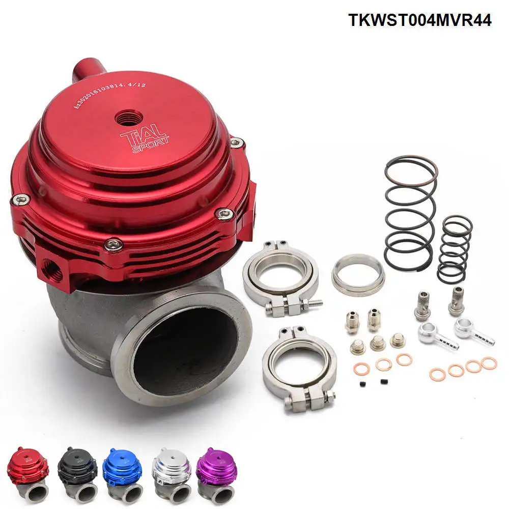 

MVR 44mm V Band External Wastegate Kit 24PSI Turbo Wastegate with V Band Flange TKWST004MVR44
