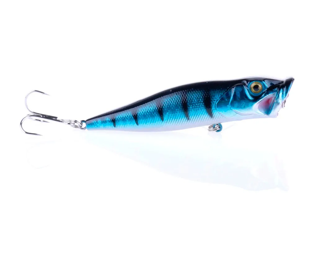 

HENGJIA 1pc Big Popper Fishing Lure 3d Eyes floating Crankbait fishing Wobblers Tackle Isca artificial carp fishing bait pesca