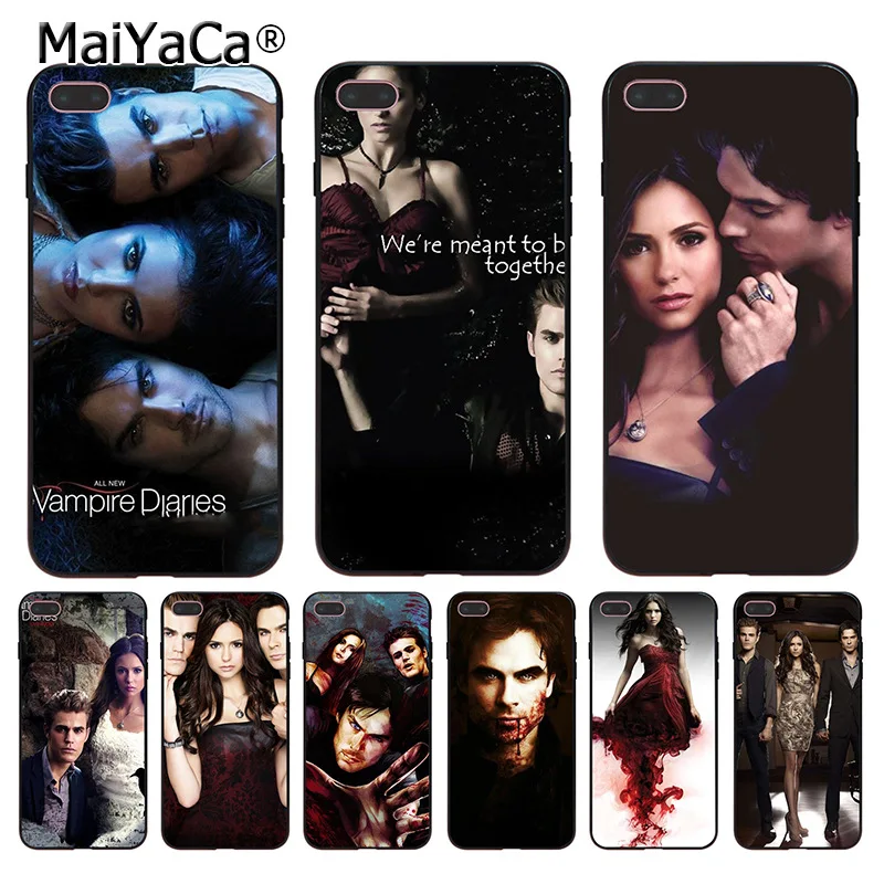 

MaiYaCa the Vampire Diaries Hot selling fashion design Phone Case for iphone 11 Pro XR XS Max 8 7 6 6S Plus X 5 5S SE