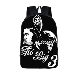 Легенда, Notorious Big 2Pac Eazy-E Тупак рюкзак для подростков Обувь для мальчиков Обувь для девочек Н. Ш. А. Школьные ранцы Для мужчин Для женщин рюкзак