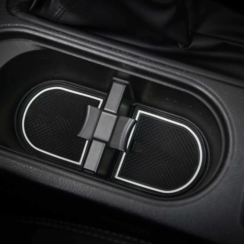 

lsrtw2017 emulsion car door door groove mat car cup mat for subaru forester 2013 2014 2015 2016 2017 2018 2019