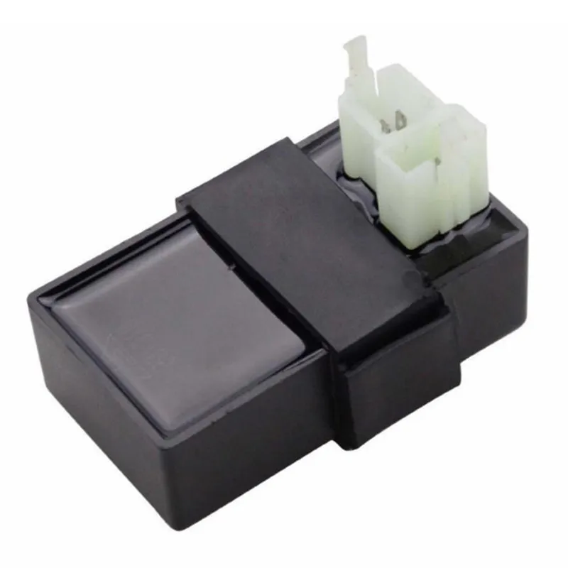 

1Pc High Quality Motorcycle Performance 6Pin CDI Box Unit GY6 Fits 2.4inx1.6in Plastic AC Igniter