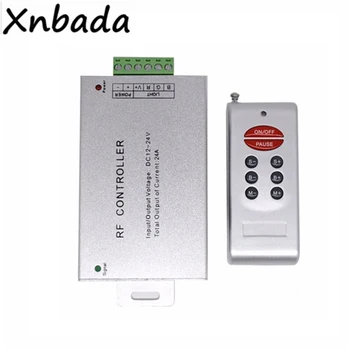 

RGB Led Controller With 8Keys Wireless RF Remote Controller For RGB Led Strip Light DC12-24V