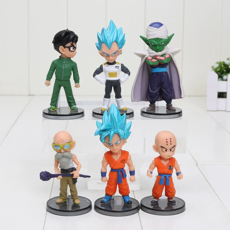 DRAGON Ball Z SCultures Big Budoukai 7 Vol.6 Piccolo экшн-фигурка игрушка DragonBall Фигурки Коллекционная модель игрушки DBZ figulas - Цвет: 6pcs piccolo bag