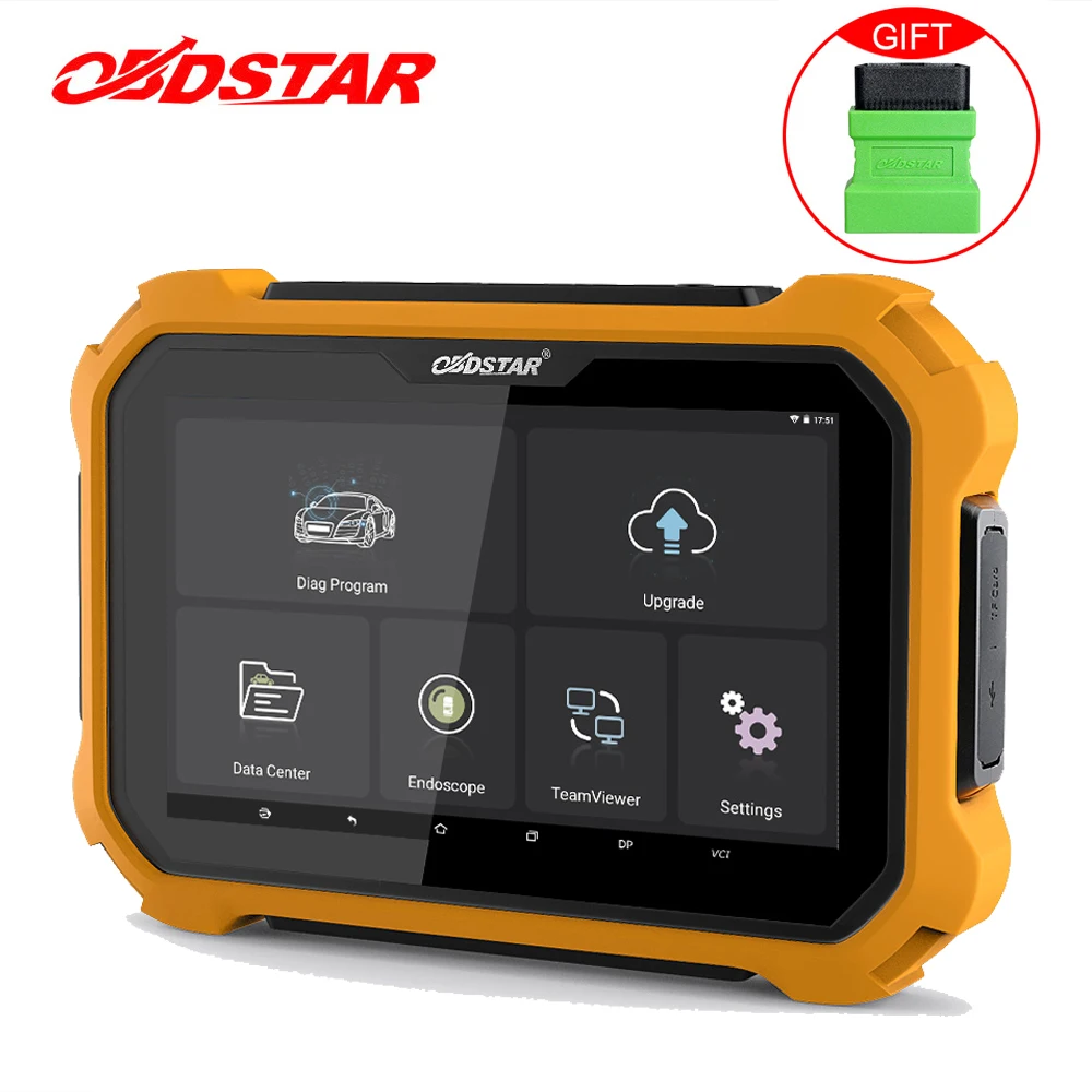 OBDSTAR X300 DP Plus авто ключ программист коррекция одометра EEPROM адаптер ECU