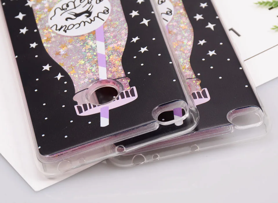 Reaoom for Xiaomi Mi Max 2 Case Glitter Dynamic Liquid Colorful Star Quicksand Cute Bottle Unicorn Cover for Xiaomi Mi Max2      (12)