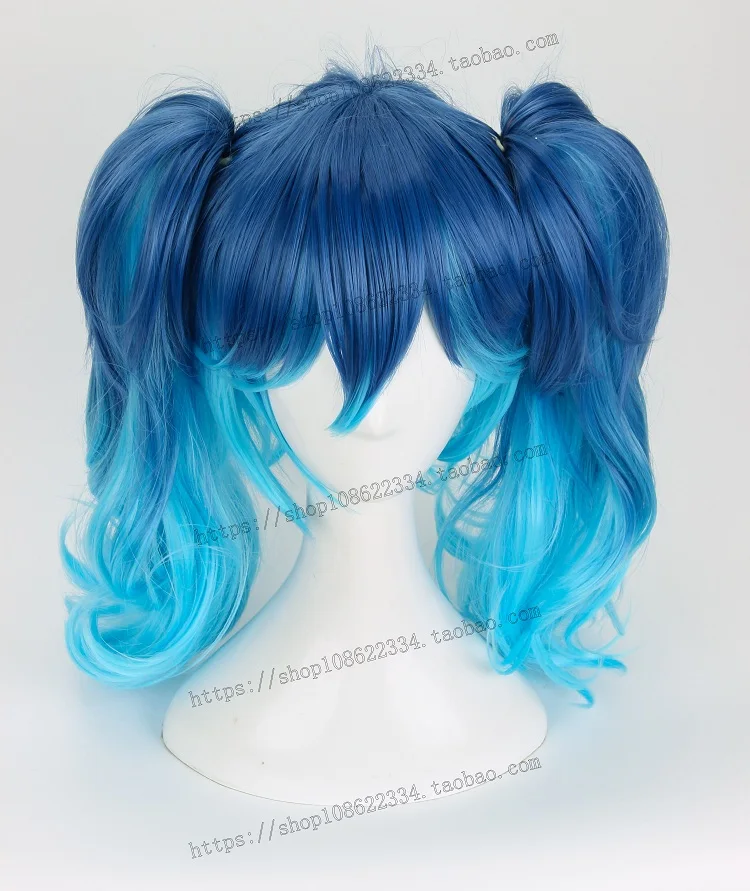 Для взрослых косплей на Хэллоуин Kagerou Проект Enomoto Takane смешанный цвет синий парик