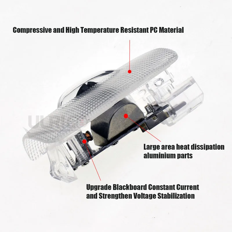 2 шт. Светодиодный прожектор лазерный логотип Porte-Esprit Ombre Lumiere светодиодный для ToyotaReiz Camry Corolla Highlan