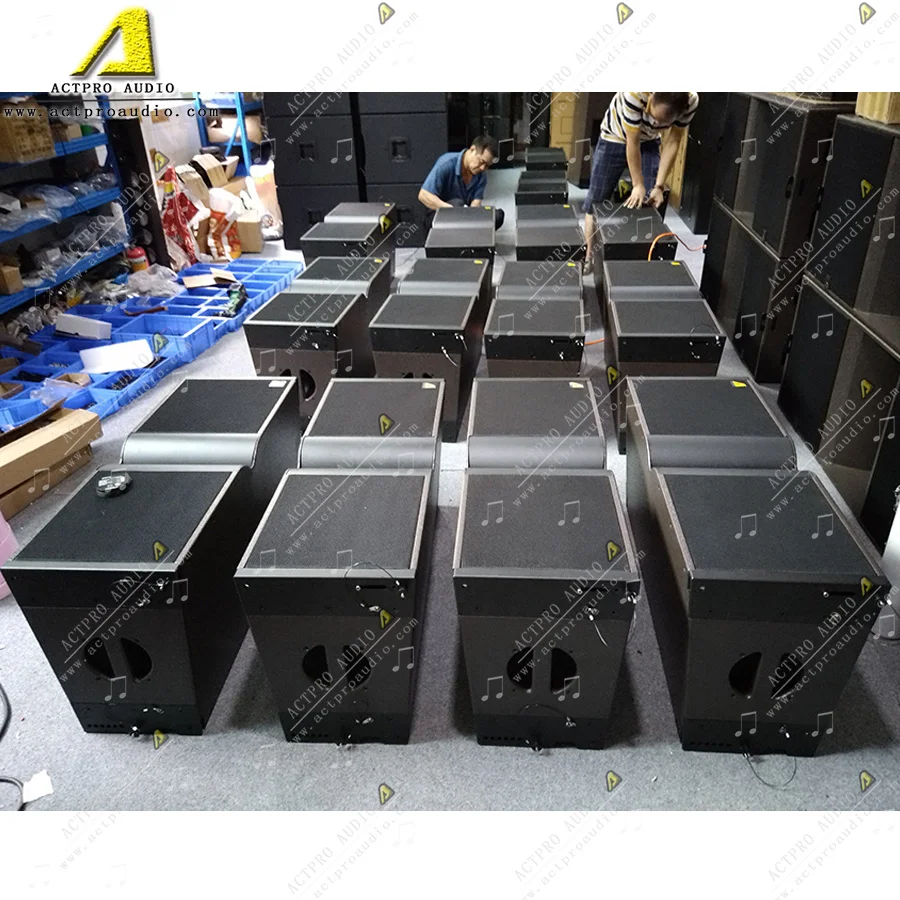 PA аудио KR212double 12 дюймов с подкладкой линейного массива KR215 двойной 15 дюймов, сабвуфер активный громкоговоритель линейной цепочки звуковая система