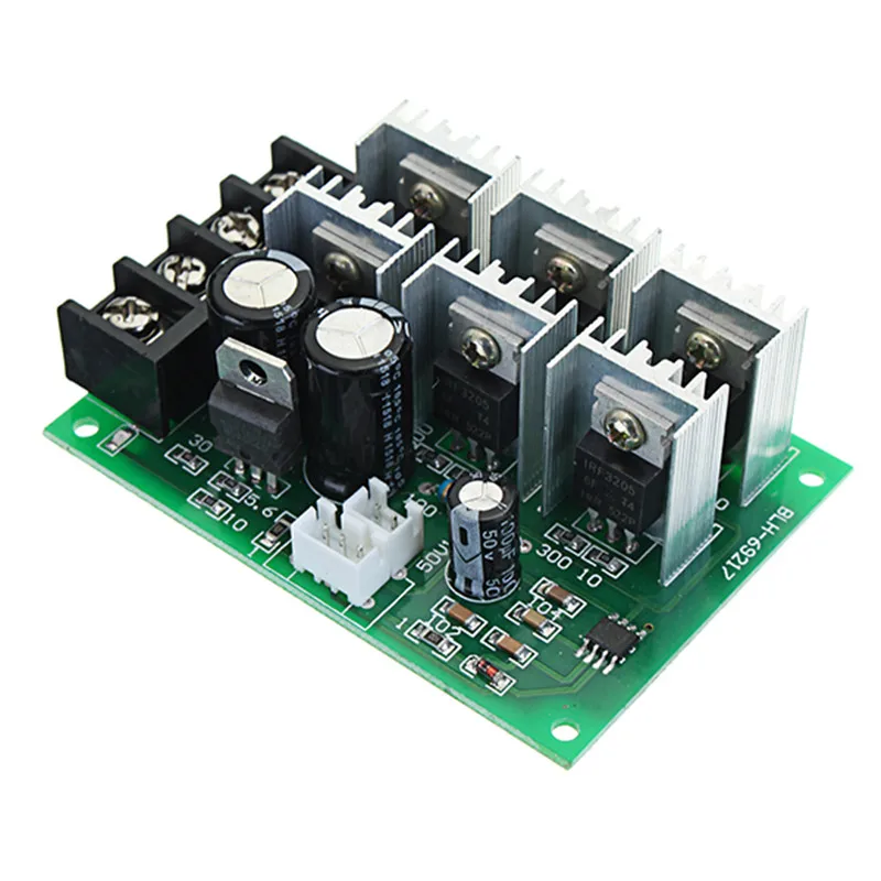 

DC 9-55V 40A 2000W PWM DC Motor Pump Speed Regulator High Power Speed Controller Non Pole Electronic Variable Speed Mode