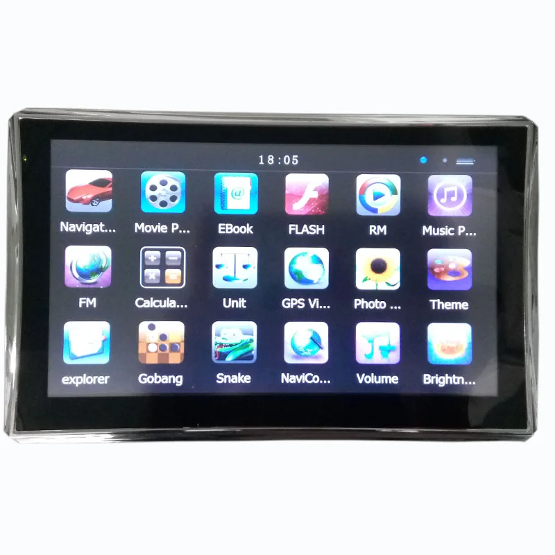 7" Car Truck GPS Navigation Wince 6.0 128MB 8GB GPS Navigatie ...