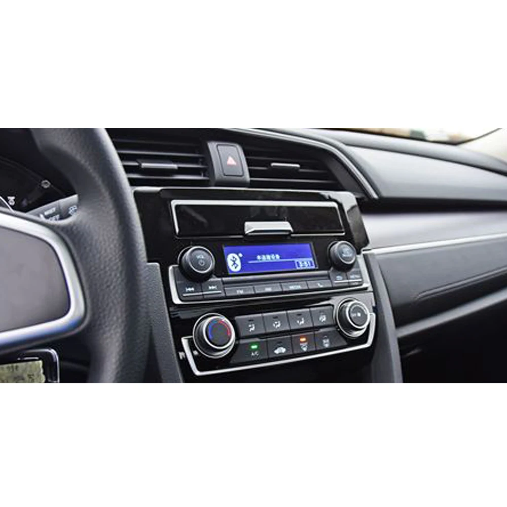 Cheap Sinosmart  Android 8.1 2Din IPS/QLED 2.5D screen car gps radio navigation player for Honda Civic 2016 2