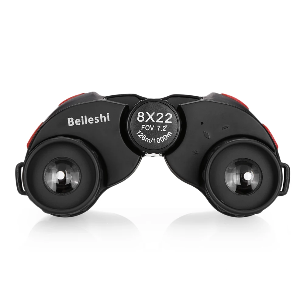 Beileshi 2018 8X22 126 м/1000 м складной бинокль открытый полностью покрытая BAK4 Prism охотничья