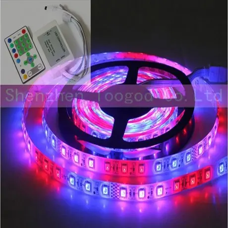 25m dream magic RGB 54LED/m waterproof 12V 5050 LED Strip+ IR Controller 5set/lot free shipping by DHL/FedEX/EMS | Лампы и освещение