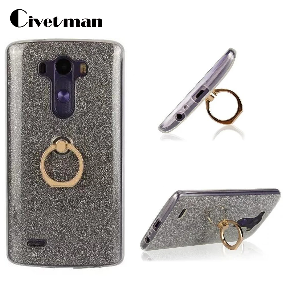 Чехол для телефона LG G3 D855 D850 D851 D852 5 &quotTPU силиконовый прозрачный корпус блестящее