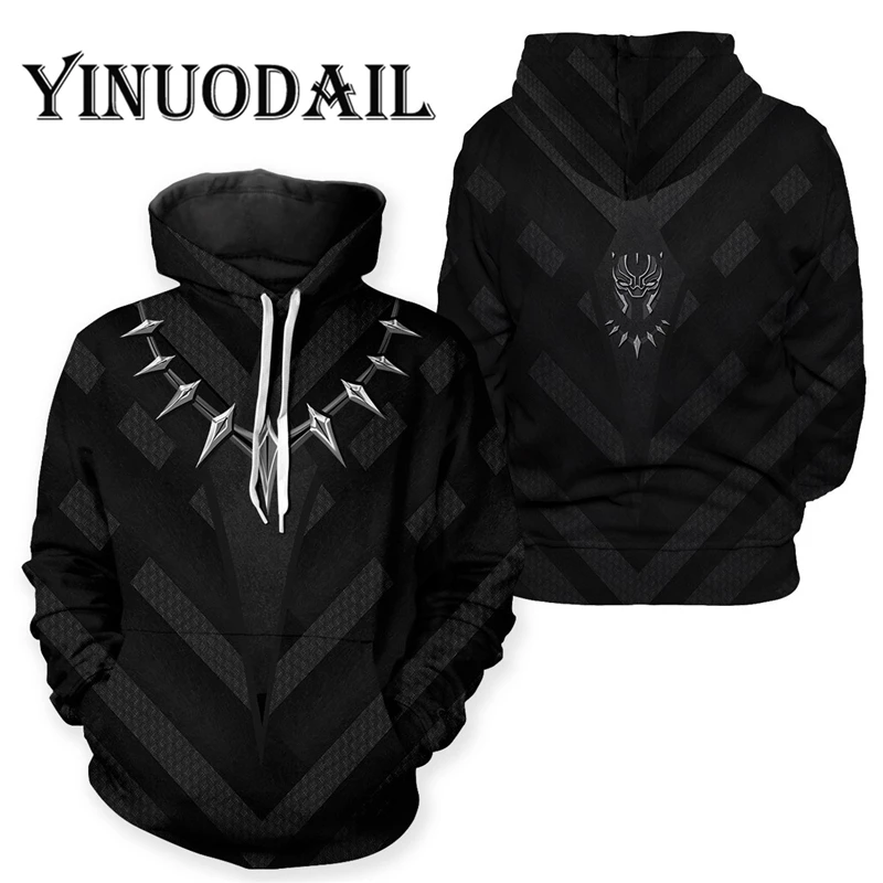 

Black Panther Avengers Endgame Marvel 3D Print Mens Hoodies Hip Hop Hoodie Sweatshirt Hoody Streetwear Poleron Avenger End Game