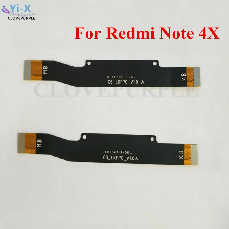 

1PCS Main Board Motherboard Flex Cable Replacement Parts for Xiaomi Redmi Note 4X
