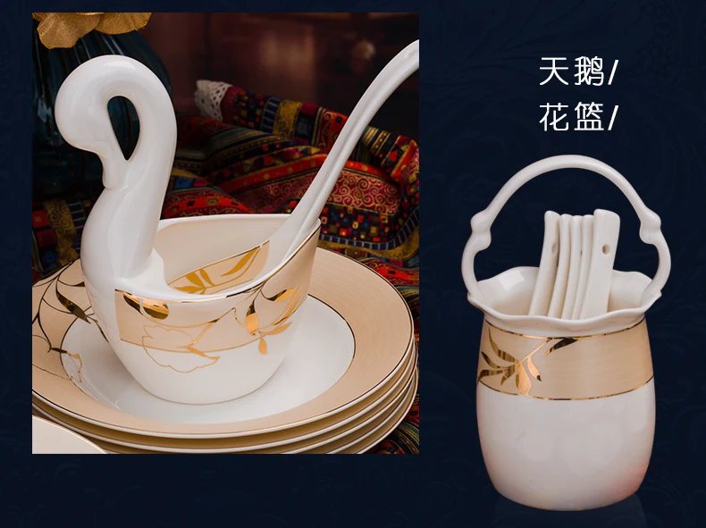 de mesa conjunto terno de porcelana domésticos