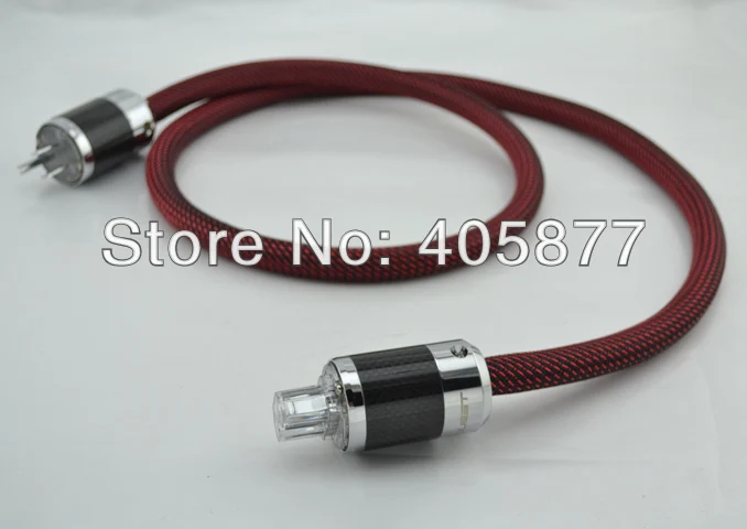 

viborg audio M.C Mainsstream Hybrid Pure copper US AC Power cord+sonarquest carbon fiber Power plug cable