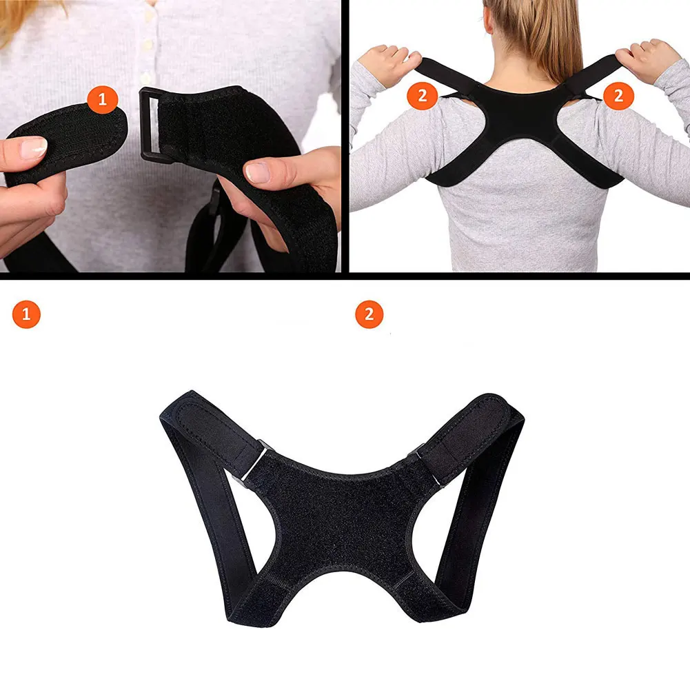 

Straight Back Support Posture Correction Upright Posture Back Stabiliser Release Neck Pain WS99