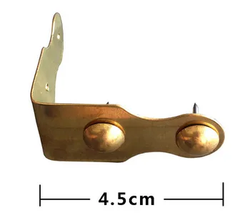 

Hardware accessories Corner Brackets Copper fittings angle wrapping wood box cabinet 4.5CM
