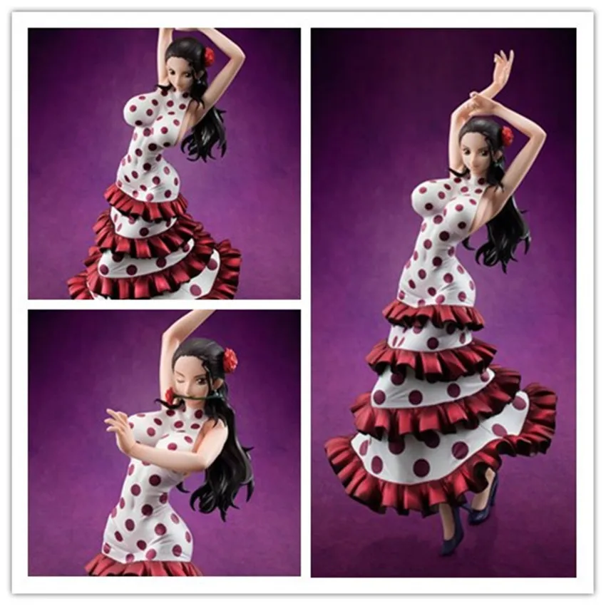 

21.5CM Anime One Piece Violet Sexy Dancing Diva PVC Action Figure Collectible Model Toy
