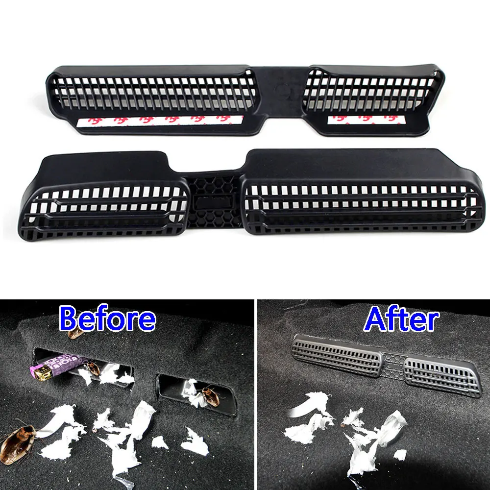 

2X ABS plastic Car vent Outlet Trim Decoration Car Exterior Air Vent Cover Trim Styling Sticker Fit For 2016- skoda Kodiaq