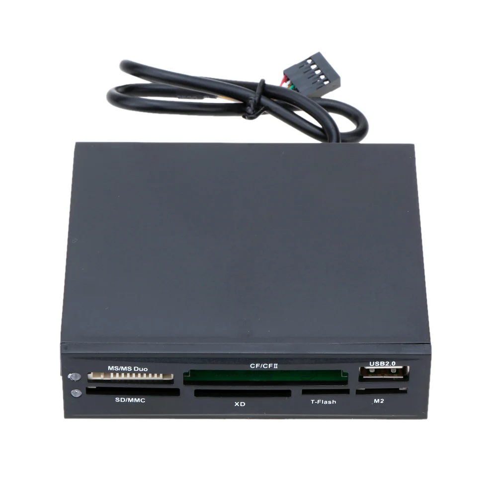 

3.5" All in1 Desktop PC Memory Card Reader Internal Card Reader SD Card Reader Memory Stick for Laptop Desktop Peripheral
