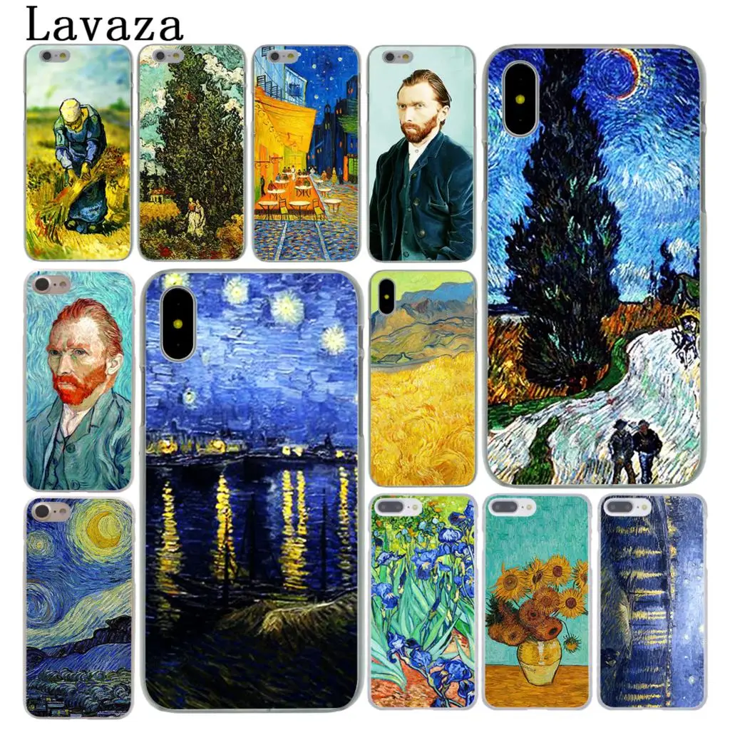 Чехол для телефона Lavaza Vincent Willem van Gogh TardisHard iPhone XR X XS 11 Pro Max 10 7 8 6S 5 5S SE 4S 4 | Мобильные
