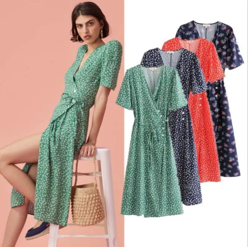 coast maura print bardot dress