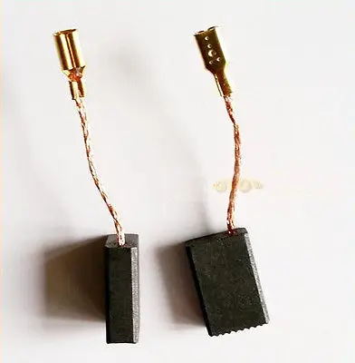 Углеродные щетки для электродрели 2 шт. 15x10x5 мм 19/32 &quotx 25/64&quot x 1/5&quot|Аксессуары