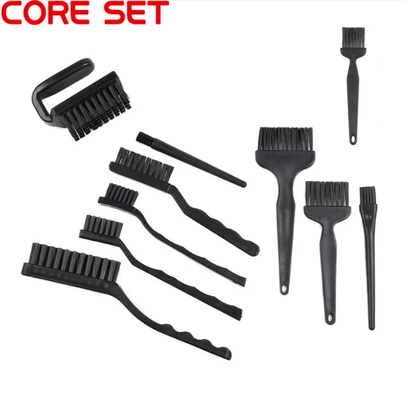 10pcs/Set Anti Static Brush ESD Cleaning Brush Tool Kit Safe Synthenic ...