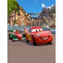

Photography studio Backdrops von Photo Backgrounds Amusement park cartoon cars Baby Newborn Child props backdrop S-2421
