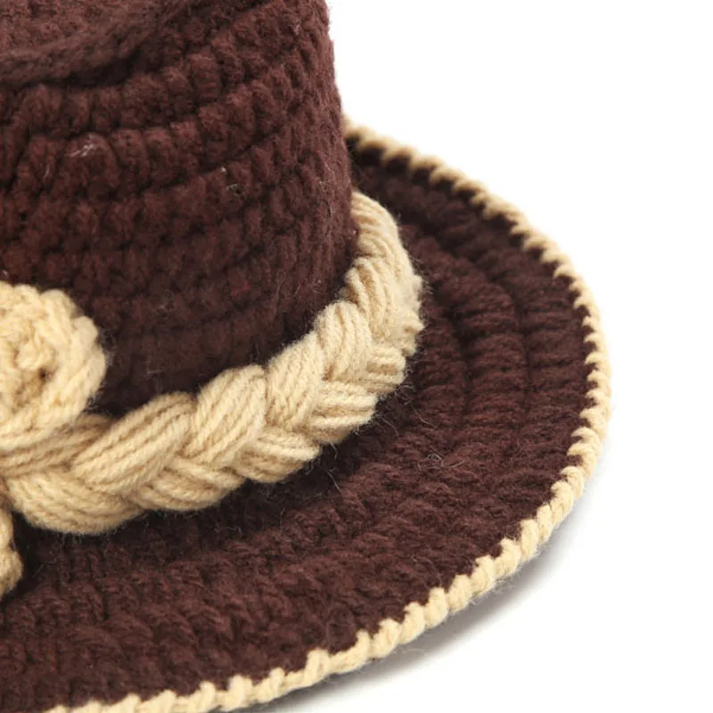 Sun Hat Crochet Infant Boy Hat Crochet Baby Cowboy Hat And Boots