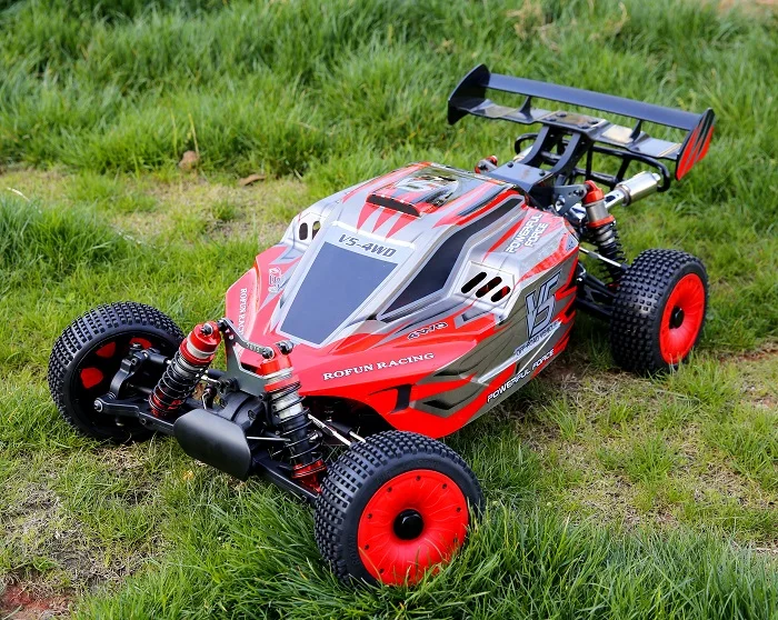 Rufun Baja V5 с 45cc газовым двигателем Walbro1107 4WD Багги высокое издание|Радиоуправляемые